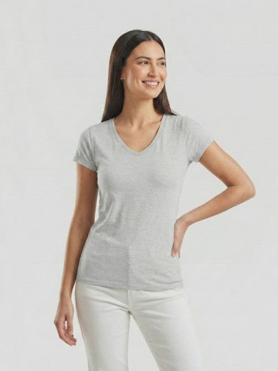Ladies 150 v-neck T