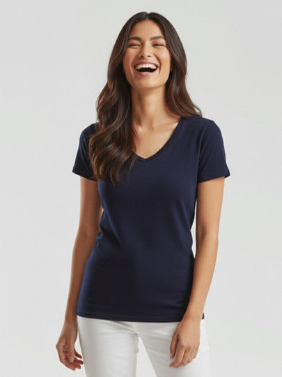 Ladies 150 v-neck T