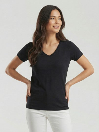 Ladies 150 v-neck T