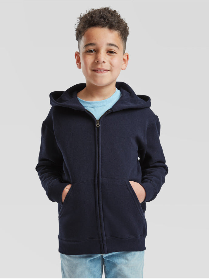 Campera deportiva clásica con capucha