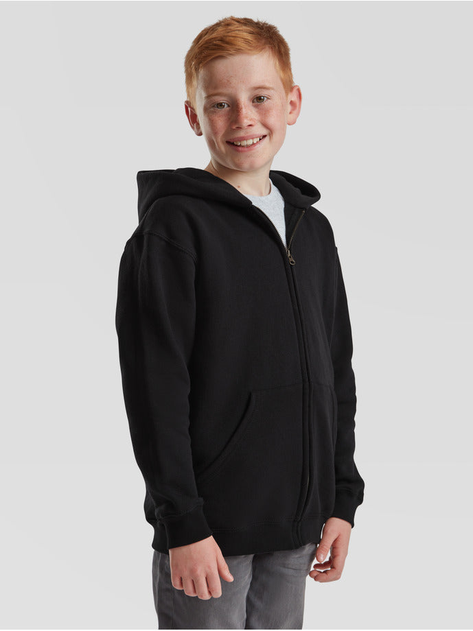 Campera deportiva clásica con capucha