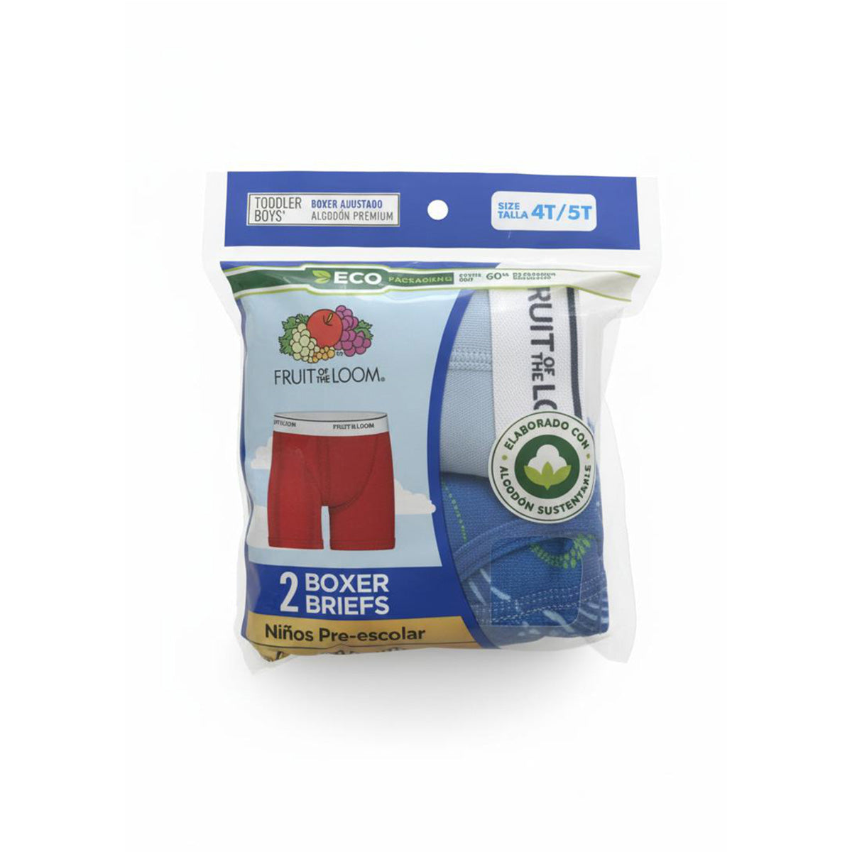 Pack x 2 - Boxer brief para niño toddler