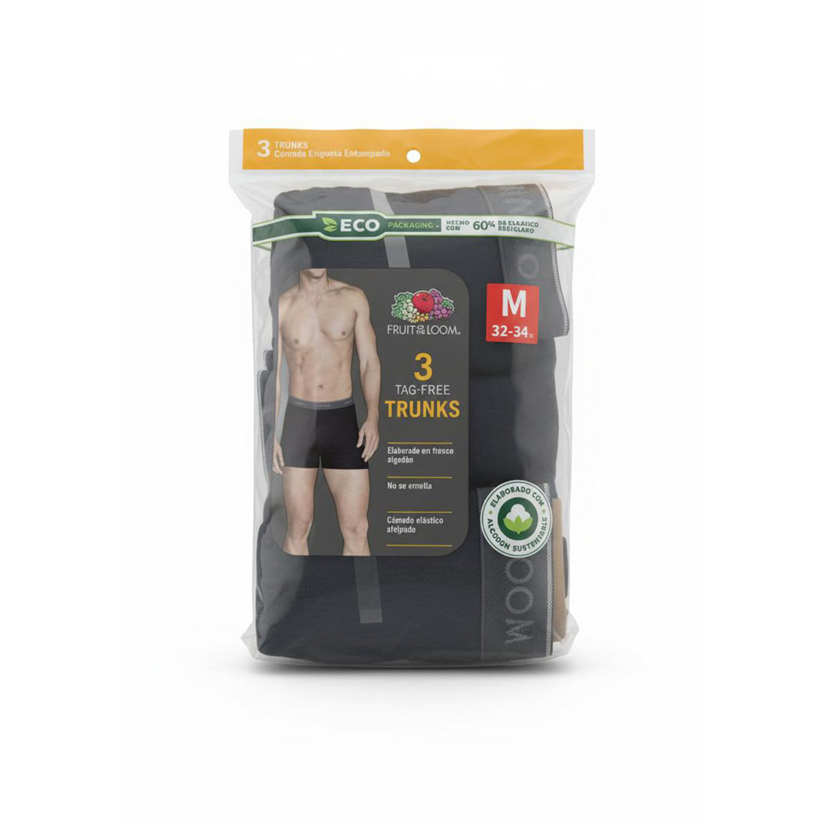 Pack x 3 - Boxer trunk para caballero