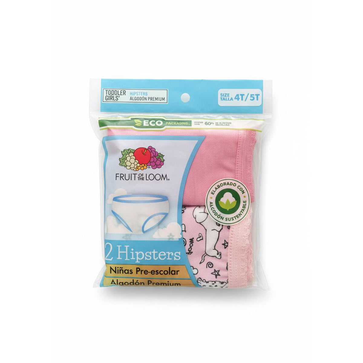 Pack x 2 - Hipster para niña toddler