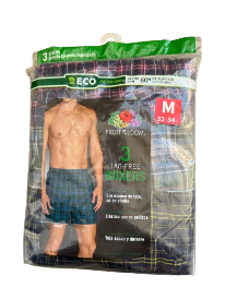 Men - Woven Boxer Pack x3